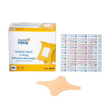 3620 Dynarex Fabric Wing Bandages